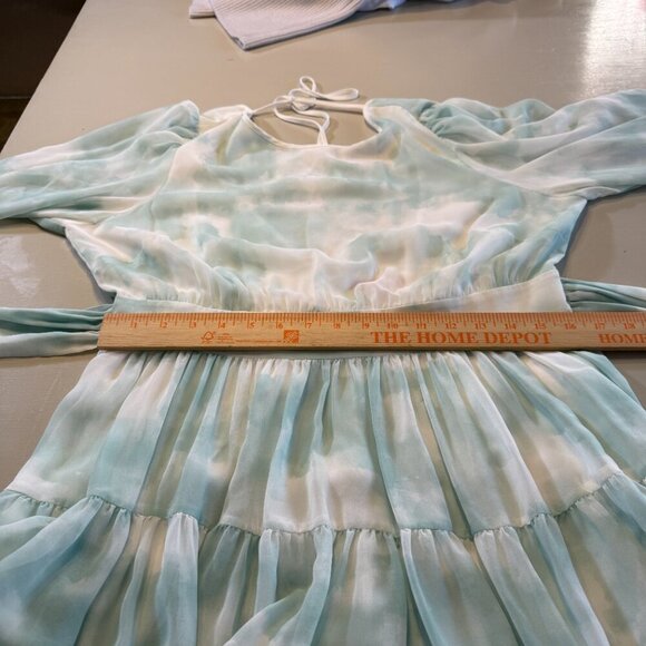 LDT Tie Dye Mini Dress Size 12 - Picture 10 of 14